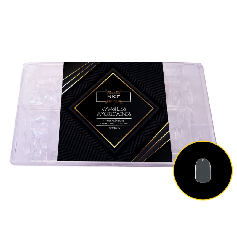CAPSULES AMERICAINES NKF Natural Round Extra Court Gainage