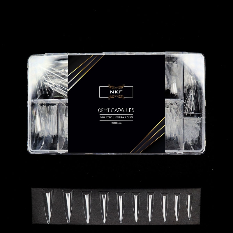 DEMI CAPSULES NKF STILETTO EXTRA LONG  500u