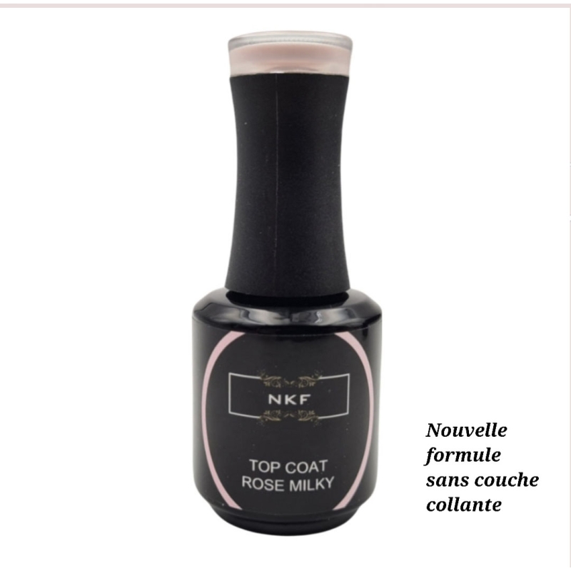 TOP COAT ROSE MILKY NKF