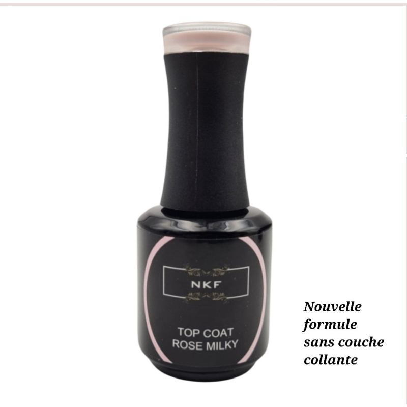 TOP COAT ROSE MILKY NKF