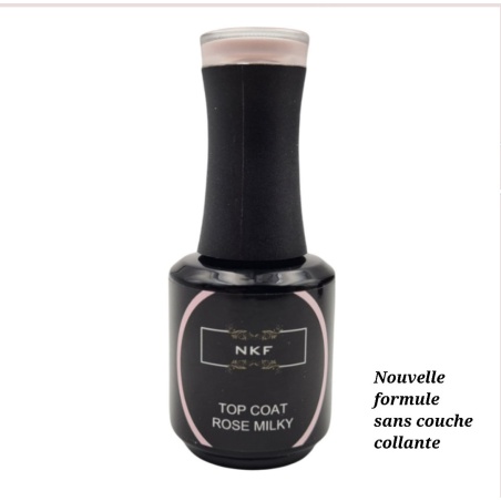 TOP COAT ROSE MILKY NKF
