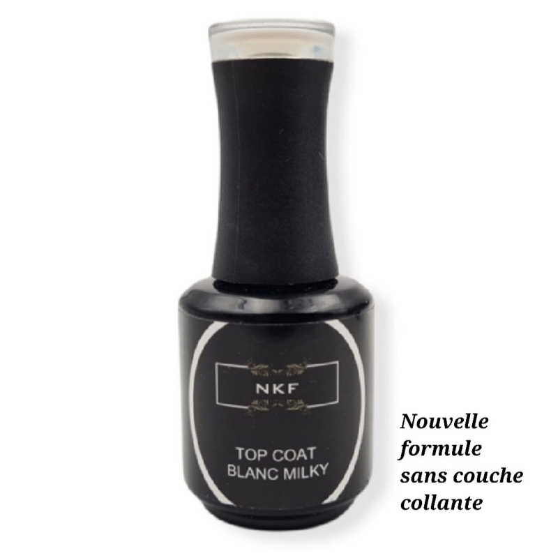 TOP COAT BLANC MILKY NKF