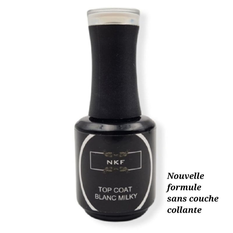 TOP COAT BLANC MILKY NKF