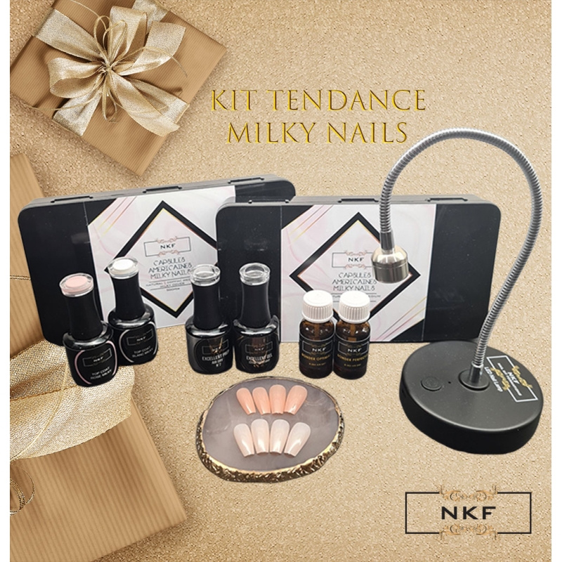 KIT TENDANCE MILKY NAILS NKF