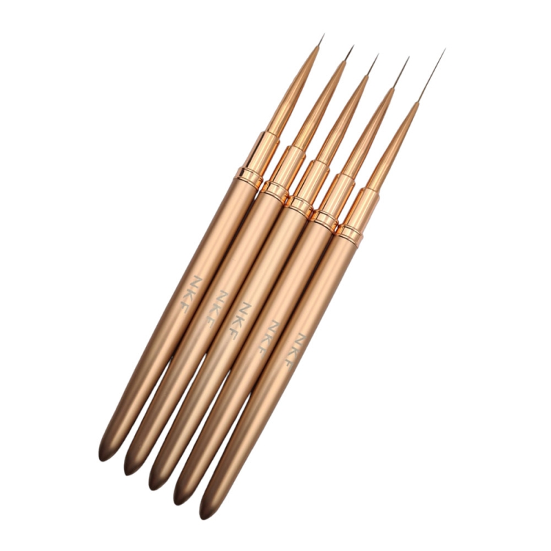 KIT PINCEAUX NAIL ART DELICATESSE NKF 5u