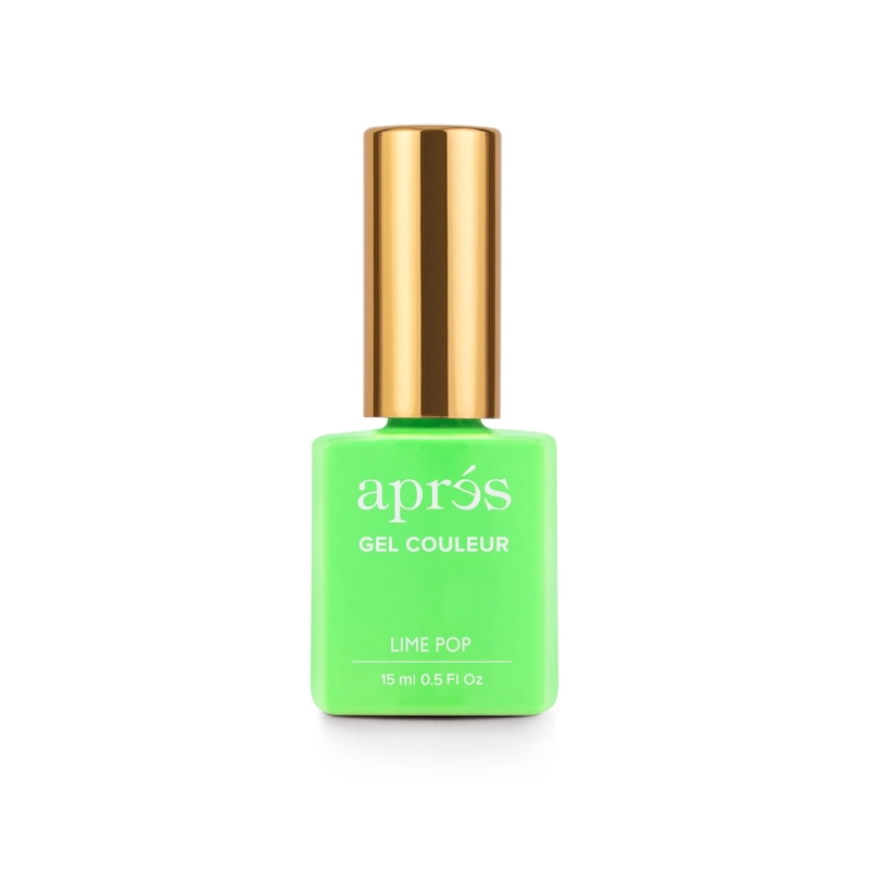 APRES GEL COULEUR LIME POP