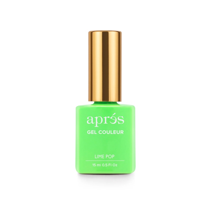 APRES GEL COULEUR LIME POP